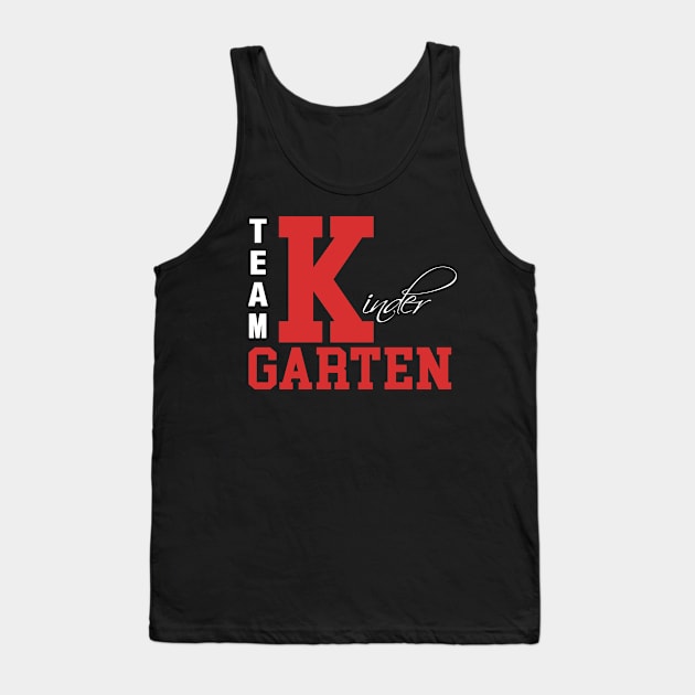 Team Kindergarten Tank Top by Magic Arts